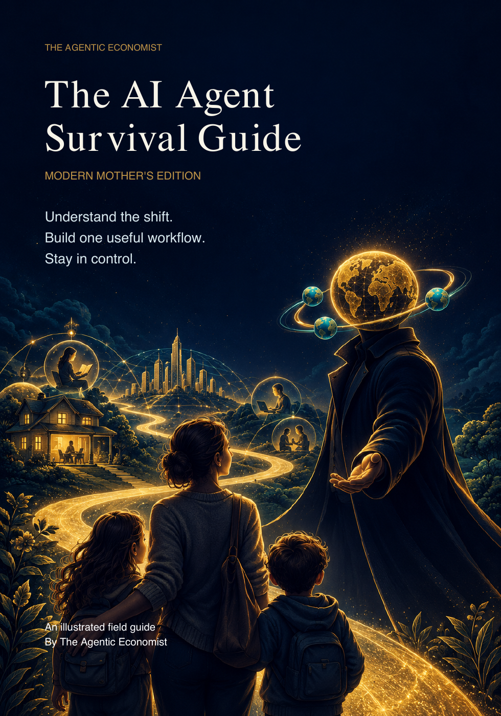The AI Agent Survival Guide, Modern Mother's Edition, by The Agentic Economist